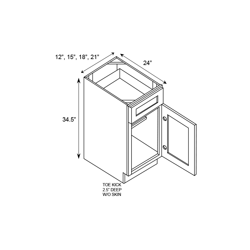 Single Door Cabinets